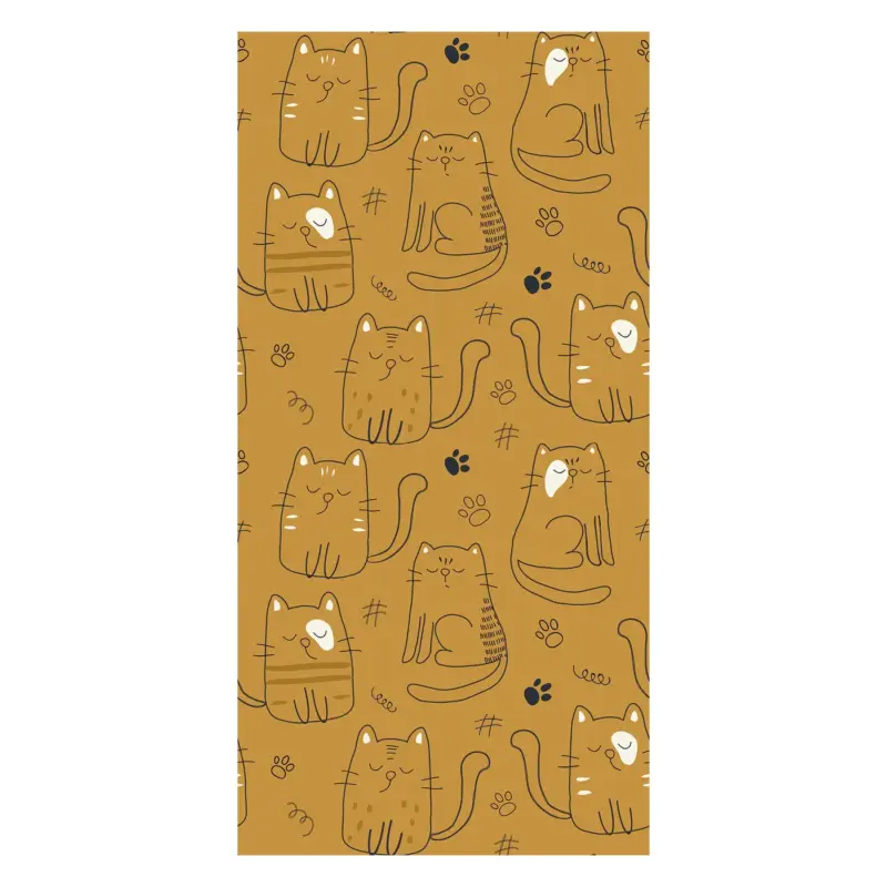 Super Prix Behang - Kattemotief I