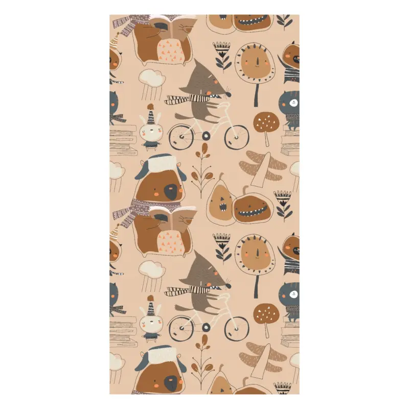 Behang - Leven van diertjes Meilleure Vente