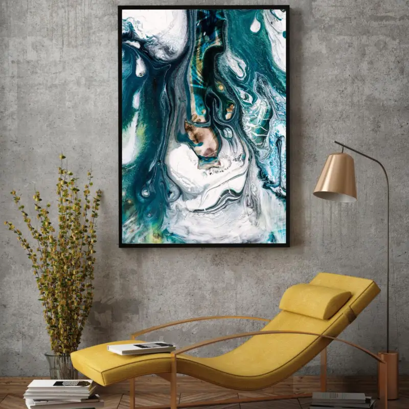 Usine Directe Poster - Resin Art - Zonder omranding afdrukken