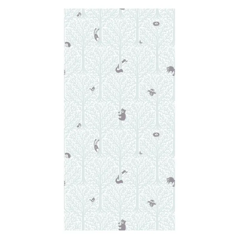 Behang - Bos met diertjes I Expédition Rapide