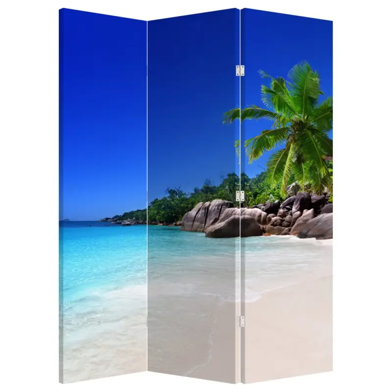 Kamerscherm - Strand op het eiland Praslin Vente Flash