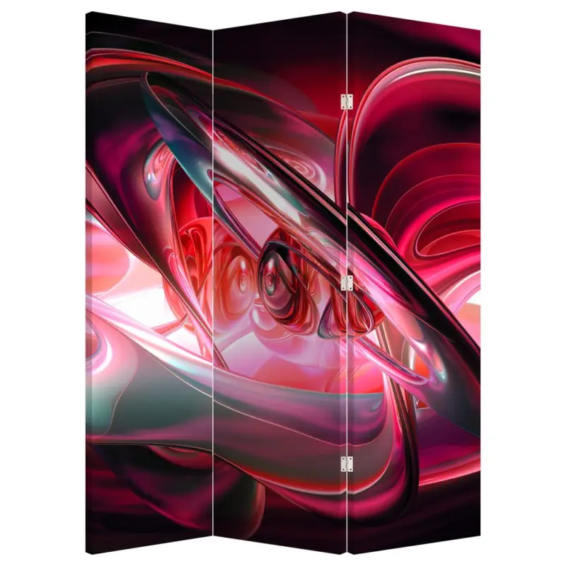 Acheter Direct Kamerscherm - Rode fractalen