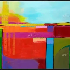 A Brand new day II - opgespannen-en-ingelijst Dernier Modèle