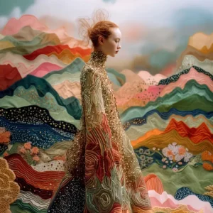 A secret garden of embroidered dreams Petit Prix