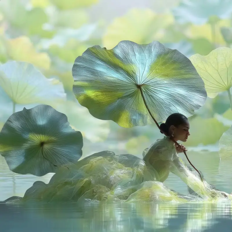 Vente Directe She lets the water hold her