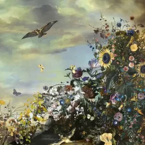 Dernier Modèle Withoos meets Withoos - Sottobosco in Yellow and blue