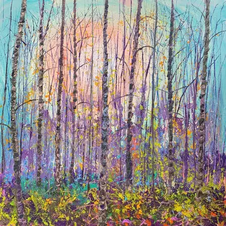 Zon achter berken Usine Directe