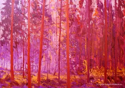 Remise Eex bos magenta