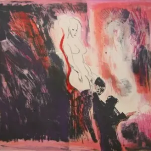 Schilder en zijn Model I Prix Bas