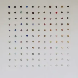 Wil van blokland, Zonder titel 49 stuks keramiek Haute Qualité