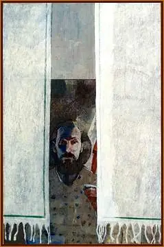 Willem schouten, Zelfportret met gordijnen 78 Populaire