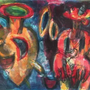 Wim van broekhoven, Figuur met vaas 4 8 Prix Choc