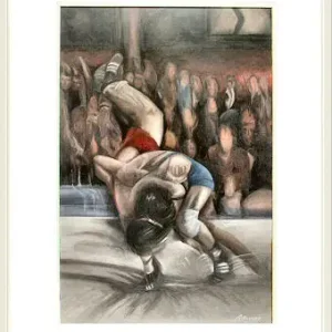 Achat Immédiat R bunsee, Vrij worstelen 1984