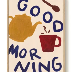 Abbie Franks - Good Morning - PSTR studio Kunst Poster Nouveauté