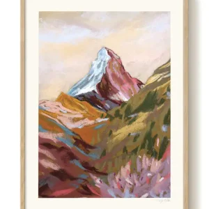 Acheter En Ligne Mandy Maria - Matterhorn Spring - PSTR studio Kunst Poster