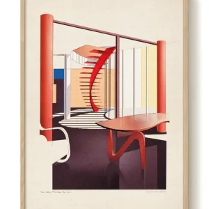 Vente Directe Sander Patelski - Maison Atelier d’André Bloc - PSTR studio Kunst Poster