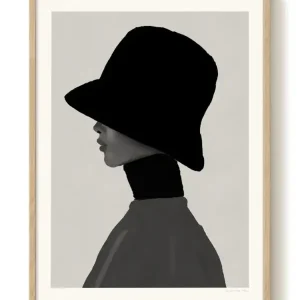 Achat Immédiat Maxime - La Femme Élégante - PSTR studio Kunst Poster