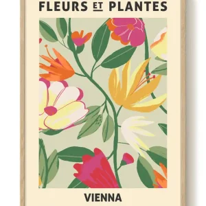 Zoe - Fleurs et Plantes - Vienna - PSTR studio Kunst Poster Promotion