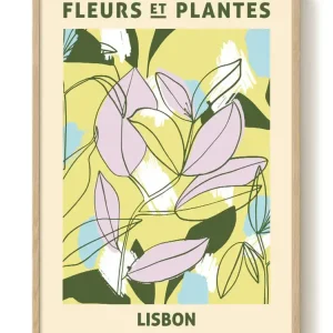Zoe - Fleurs et Plantes - Lisbon - PSTR studio Kunst Poster Nouvelle Collection