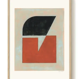 Vera Pawelzik - Geometric Composition II - PSTR studio Kunst Poster Haute Qualité