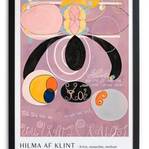 Zwarte lijst met kader 40x30 Hilma 1 Vente Directe