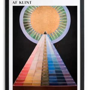 Zwarte lijst met kader 40x30 Hilma 6 Livraison Gratuite