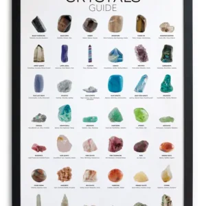 Zwarte lijst met kader 40x30 kristallen Solde