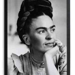 Zwarte lijst met kader 40x30 Kahlo Bon Marché