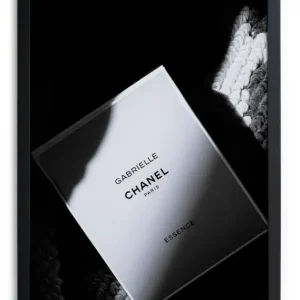 Zwarte lijst met kader 40x30 Channel 1 Satisfait Ou Remboursé