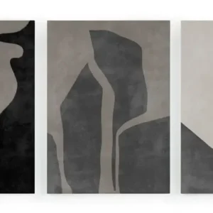 Acheter En Ligne Set 3 Canvas 60x40 Gedrukt Heuvels