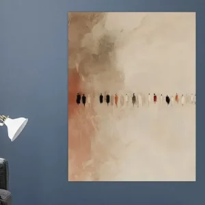 Abstract minimalisme (gezien bij vtwonen) van Japandi Art Studio - NL1654972M13S60x80 Solde