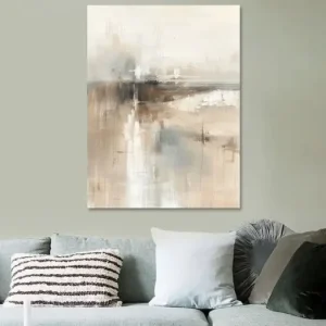 Abstract landschap in neutrale tinten, Japandi stijl van Japandi Art Studio - NL1413945M13S60x80 Populaire