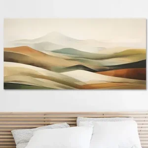 Abstract heuvel landschap #7 van Bert Nijholt - NL1419089M13S90x45 Petit Prix