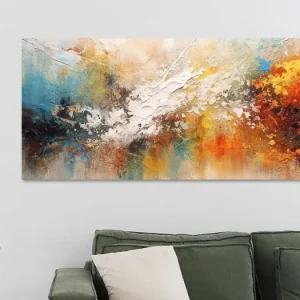 Abstract Schilderij van Blikvanger Schilderijen - NL1233389M13S100x40 Acheter Direct