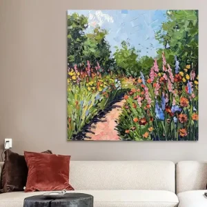 Zomerse Velden van ARTEO Schilderijen - NL1397753M13S60x60 Soldes