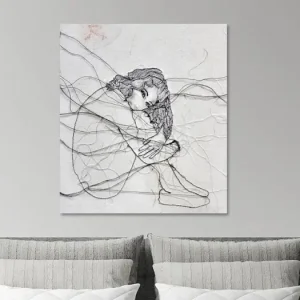 'Introversion' van Kim Rijntjes - NL952200M13S65x75 Pas Cher