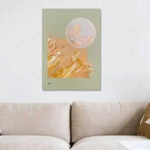 'Weaving Wind' | Modern Abstract Schilderij van Ceder Art - NL966882M13S50x70 Prix Choc