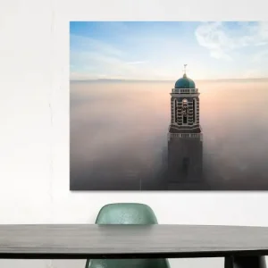 Zwolle in de mist van Thomas Bartelds - NL1269705M13S80x60 Prix Réduit