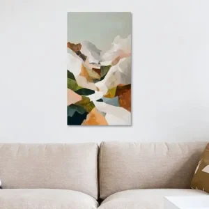 ABSTRACT BERGLANDSCHAP 5 van 5 van AHAI depARTment - NL1815035M13S45x80 Certifié