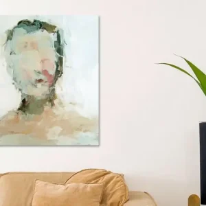 Abstract portret contemporary van Carla Van Iersel - NL1121856M13S60x60 Dernier Modèle