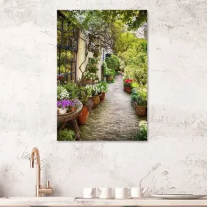 zomer straat van Ariadna de Raadt-Goldberg - NL62783M13S55x80 Nouvelle Collection