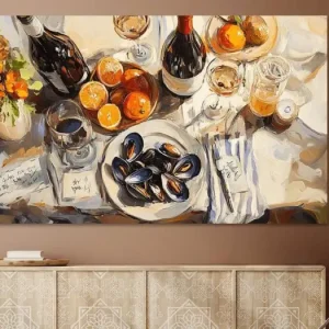 Zonlicht, Schelpen en Citruswijn van BS - NL1771866M13S80x45 Dernière Chance