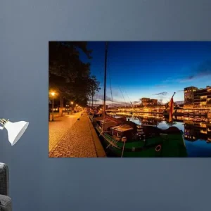 Zonsondergang Piushaven Tilburg van Dirk Smit - NL471383M13S75x50 Pas Cher