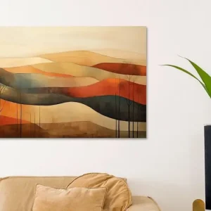 Abstract landschap van Bert Nijholt - NL1334317M13S90x45 Meilleur Choix
