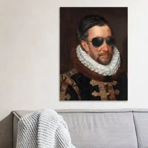 Willem I met zonnebril, prins van Oranje - Fela de Wit van Fela de Wit - NL635804M13S55x75 Meilleur Prix