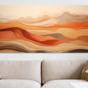 Abstract landschap van Bert Nijholt - NL1334325M13S90x45 Nouveauté