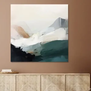 Abstract landschap in aardetinten van Studio Allee - NL1126408M13S60x60 Promotion Saisonnière