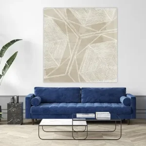 Woven Linen I, Aimee Wilson (Gezien bij vtwonen) uit de PI Creative Art collectie - NL910998M13S60x60 Offre Exclusive