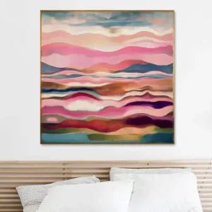 Abstract Berglandschap van MadameRuiz - NL1292247M13S60x60 Jusqu’à Épuisement Des Stocks