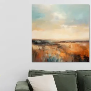 Abstract landschap " I love nature" van Studio Allee - NL1168998M13S60x60 Livraison Gratuite